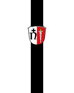 Flagge:  Neustadt a.Main  |  Hochformat Fahne | 3.5m² | 300x120cm 
