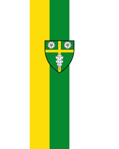 Flagge:  Schollbrunn  |  Hochformat Fahne | 3.5m² | 300x120cm 