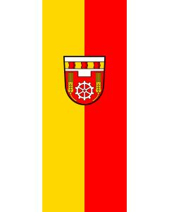 Flag: Thüngen, M | portrait flag | 3.5m² | 38sqft | 300x120cm | 10x4ft
