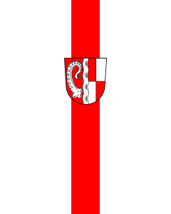 Flag: Urspringen | portrait flag | 3.5m² | 38sqft | 300x120cm | 10x4ft