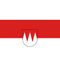 Flagge: Large Gerolzhofen, St  |  Querformat Fahne | 1.35m² | 90x150cm 