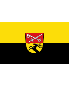 Flagge: Large Oberschwarzach, M  |  Querformat Fahne | 1.35m² | 90x150cm 