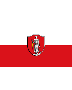 Flagge: Large Poppenhausen  |  Querformat Fahne | 1.35m² | 90x150cm 