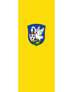 Flagge:  Schwanfeld  |  Hochformat Fahne | 3.5m² | 300x120cm 