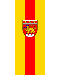 Flag: Werneck, M | portrait flag | 3.5m² | 38sqft | 300x120cm | 10x4ft