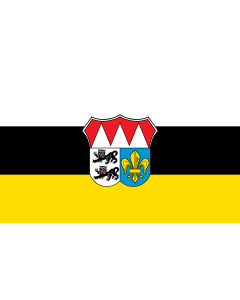 Bandiera: Würzburg (Kreis) | bandiera paesaggio | 1,35&nbsp;m² | 90&nbsp;×&nbsp;150&nbsp;cm 