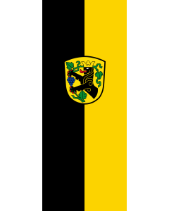 Flagge:  Eibelstadt, St  |  Hochformat Fahne | 3.5m² | 300x120cm 