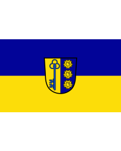 Bandiera: Greußenheim | bandiera paesaggio | 1,35&nbsp;m² | 90&nbsp;×&nbsp;150&nbsp;cm 