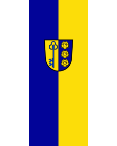 Bandiera: Greußenheim | bandiera ritratto | 3,5&nbsp;m² | 300&nbsp;×&nbsp;120&nbsp;cm 