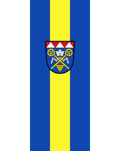 Flagge:  Güntersleben  |  Hochformat Fahne | 3.5m² | 300x120cm 
