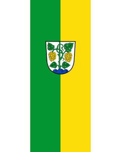 Flagge:  Remlingen, M  |  Hochformat Fahne | 3.5m² | 300x120cm 