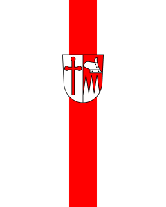Flag: Theilheim | portrait flag | 3.5m² | 38sqft | 300x120cm | 10x4ft