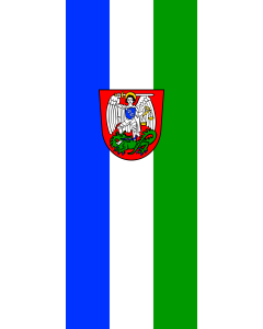 Flag: Thüngersheim | portrait flag | 3.5m² | 38sqft | 300x120cm | 10x4ft