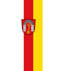 Flag: Leinach | portrait flag | 3.5m² | 38sqft | 300x120cm | 10x4ft