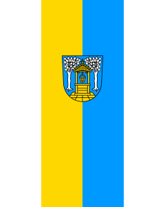 Flag: Waldbrunn | portrait flag | 3.5m² | 38sqft | 300x120cm | 10x4ft