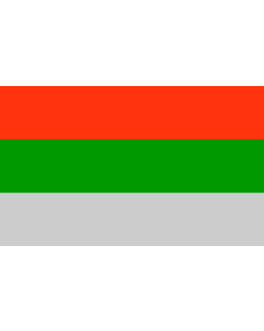 Flag: Augsburg |  landscape flag | 1.35m² | 14.5sqft | 90x150cm | 3x5ft 