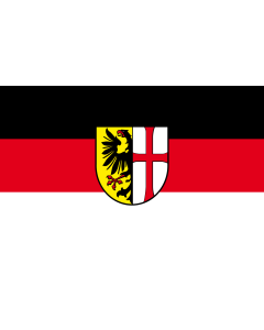Flag: Memmingen |  landscape flag | 1.35m² | 14.5sqft | 90x150cm | 3x5ft 