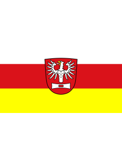 Flag: Adelzhausen |  landscape flag | 1.35m² | 14.5sqft | 90x150cm | 3x5ft 