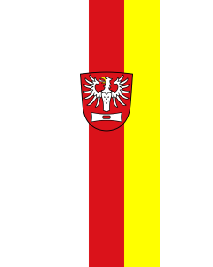 Flag: Adelzhausen | portrait flag | 3.5m² | 38sqft | 300x120cm | 10x4ft
