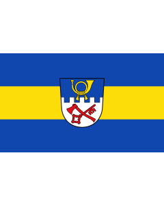 Flag: Eurasburg |  landscape flag | 1.35m² | 14.5sqft | 90x150cm | 3x5ft 