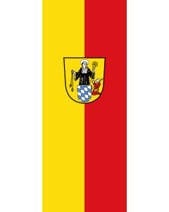 Flag: Inchenhofen, M |  portrait flag | 3.5m² | 38sqft | 300x120cm | 10x4ft 
