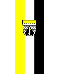 Flag: Mering, M | portrait flag | 3.5m² | 38sqft | 300x120cm | 10x4ft