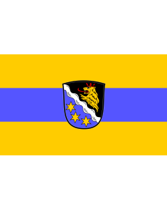 Flag: Baar (Schwaben) |  landscape flag | 1.35m² | 14.5sqft | 90x150cm | 3x5ft 