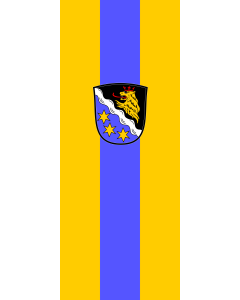 Flag: Baar (Schwaben) | portrait flag | 3.5m² | 38sqft | 300x120cm | 10x4ft