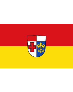 Flag: Augsburg (Kreis) |  landscape flag | 1.35m² | 14.5sqft | 90x150cm | 3x5ft 