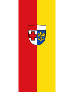Flag: Augsburg (Kreis) | portrait flag | 3.5m² | 38sqft | 300x120cm | 10x4ft