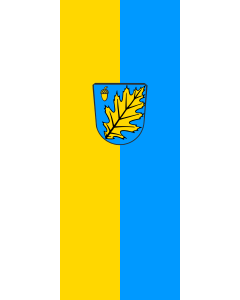 Flag: Aystetten | portrait flag | 3.5m² | 38sqft | 300x120cm | 10x4ft