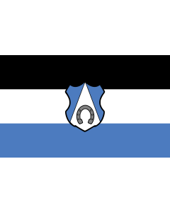 Flag: Bobingen, St |  landscape flag | 1.35m² | 14.5sqft | 90x150cm | 3x5ft 