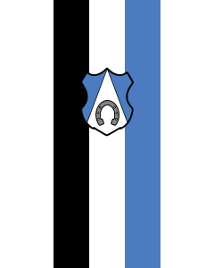 Flag: Bobingen, St | portrait flag | 3.5m² | 38sqft | 300x120cm | 10x4ft
