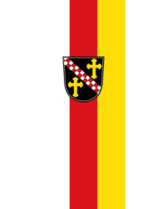 Flag: Bonstetten | portrait flag | 3.5m² | 38sqft | 300x120cm | 10x4ft