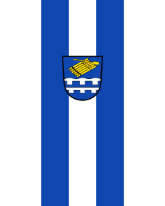Flag: Ellgau | portrait flag | 3.5m² | 38sqft | 300x120cm | 10x4ft