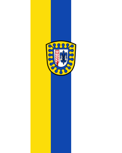 Flag: Emersacker | portrait flag | 3.5m² | 38sqft | 300x120cm | 10x4ft