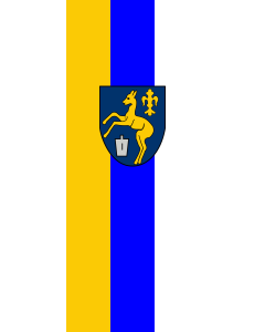 Flag: Graben | portrait flag | 3.5m² | 38sqft | 300x120cm | 10x4ft