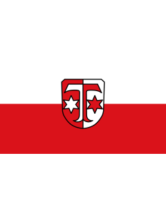 Flag: Klosterlechfeld |  landscape flag | 1.35m² | 14.5sqft | 90x150cm | 3x5ft 