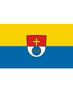 Flag: Schwabmünchen, St |  landscape flag | 1.35m² | 14.5sqft | 90x150cm | 3x5ft 