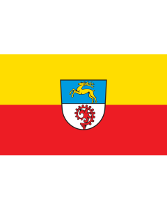 Flag: Ustersbach |  landscape flag | 1.35m² | 14.5sqft | 90x150cm | 3x5ft 