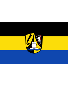 Flag: Bachhagel |  landscape flag | 1.35m² | 14.5sqft | 90x150cm | 3x5ft 