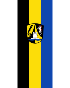 Flag: Bachhagel |  portrait flag | 3.5m² | 38sqft | 300x120cm | 10x4ft 