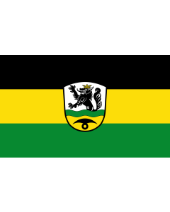 Flag: Bächingen a.d.Brenz |  landscape flag | 1.35m² | 14.5sqft | 90x150cm | 3x5ft 