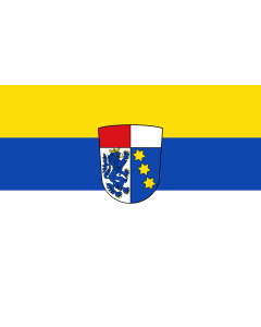 Flag: Holzheim |  landscape flag | 1.35m² | 14.5sqft | 90x150cm | 3x5ft 
