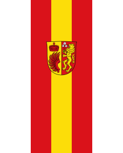 Flag: Lutzingen |  portrait flag | 3.5m² | 38sqft | 300x120cm | 10x4ft 