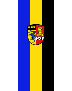 Flag: Finningen |  portrait flag | 3.5m² | 38sqft | 300x120cm | 10x4ft 