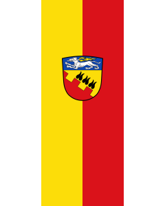Flag: Medlingen |  portrait flag | 3.5m² | 38sqft | 300x120cm | 10x4ft 