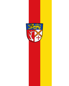 Flag: Schwenningen |  portrait flag | 3.5m² | 38sqft | 300x120cm | 10x4ft 