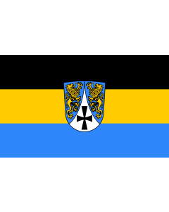 Bandiera: Zöschingen | bandiera paesaggio | 1,35&nbsp;m² | 90&nbsp;×&nbsp;150&nbsp;cm 