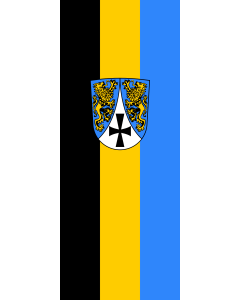 Flag: Zöschingen | portrait flag | 3.5m² | 38sqft | 300x120cm | 10x4ft